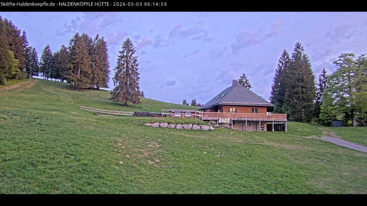 Archived image Webcam Haldenköpfle at Black Forest