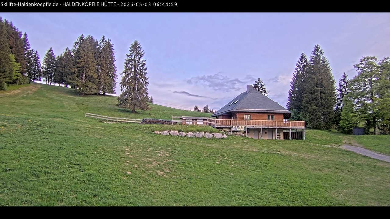 Archived image Webcam Haldenköpfle at Black Forest