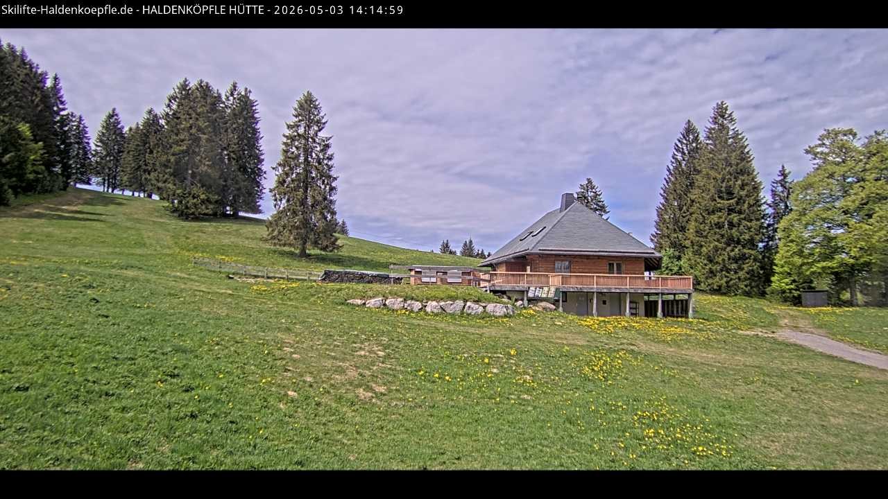 Archiv Foto Webcam Haldenköpfle im Schwarzwald - Hütte