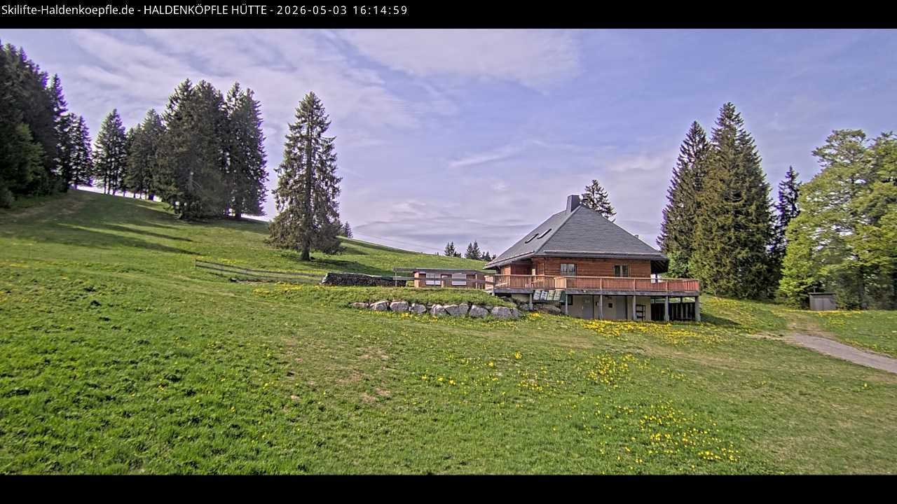 Archiv Foto Webcam Haldenköpfle im Schwarzwald - Hütte