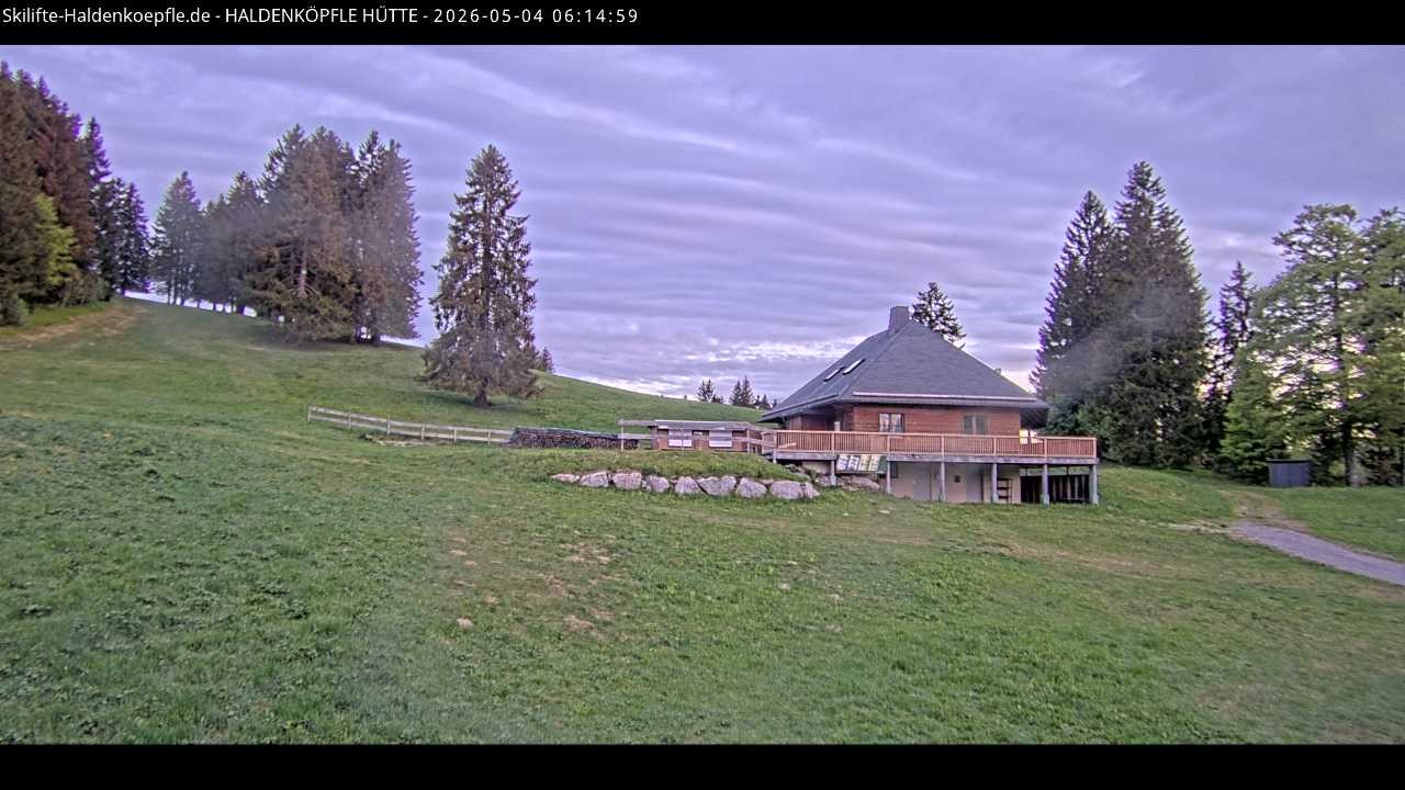 Archiv Foto Webcam Haldenköpfle im Schwarzwald - Hütte