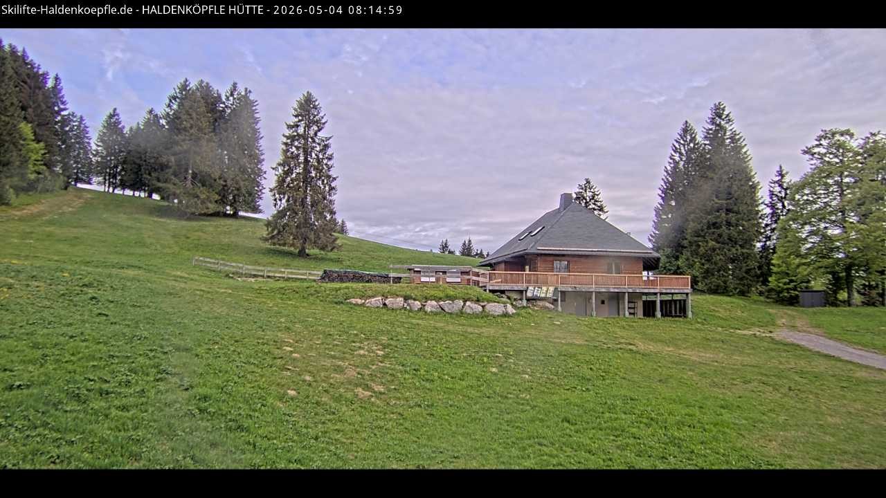 Archiv Foto Webcam Haldenköpfle im Schwarzwald - Hütte
