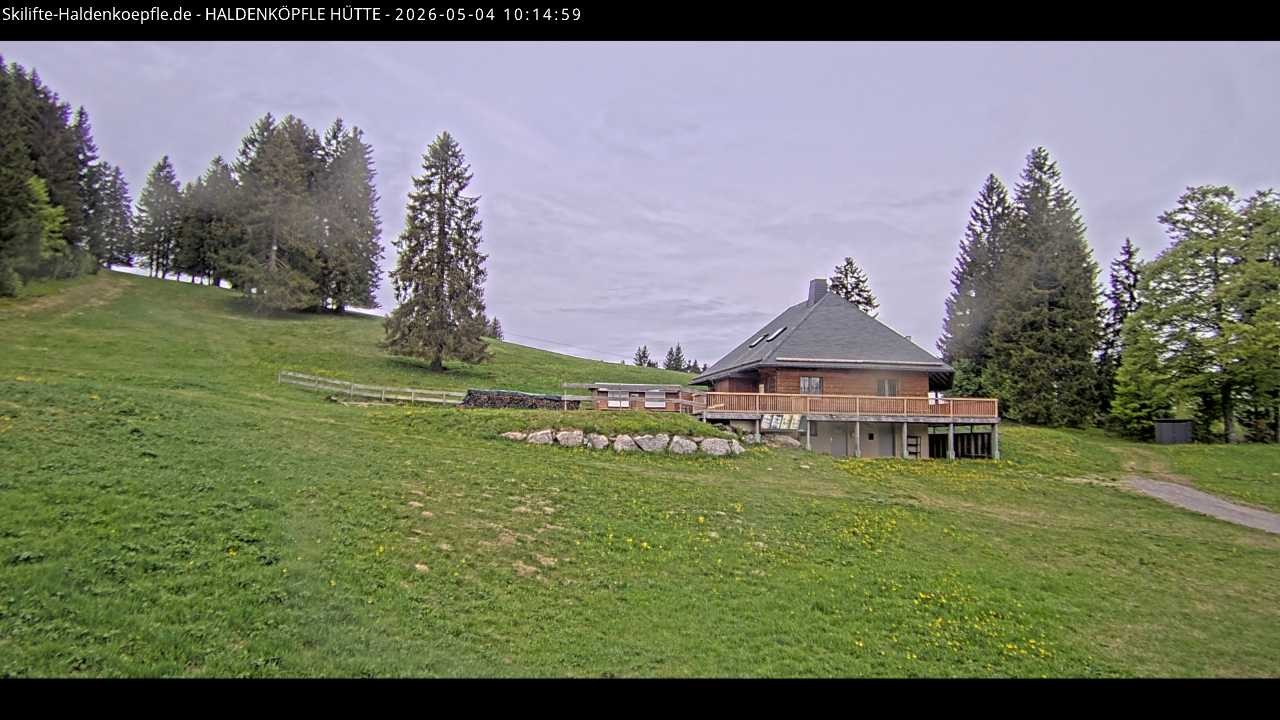 Archiv Foto Webcam Haldenköpfle im Schwarzwald - Hütte