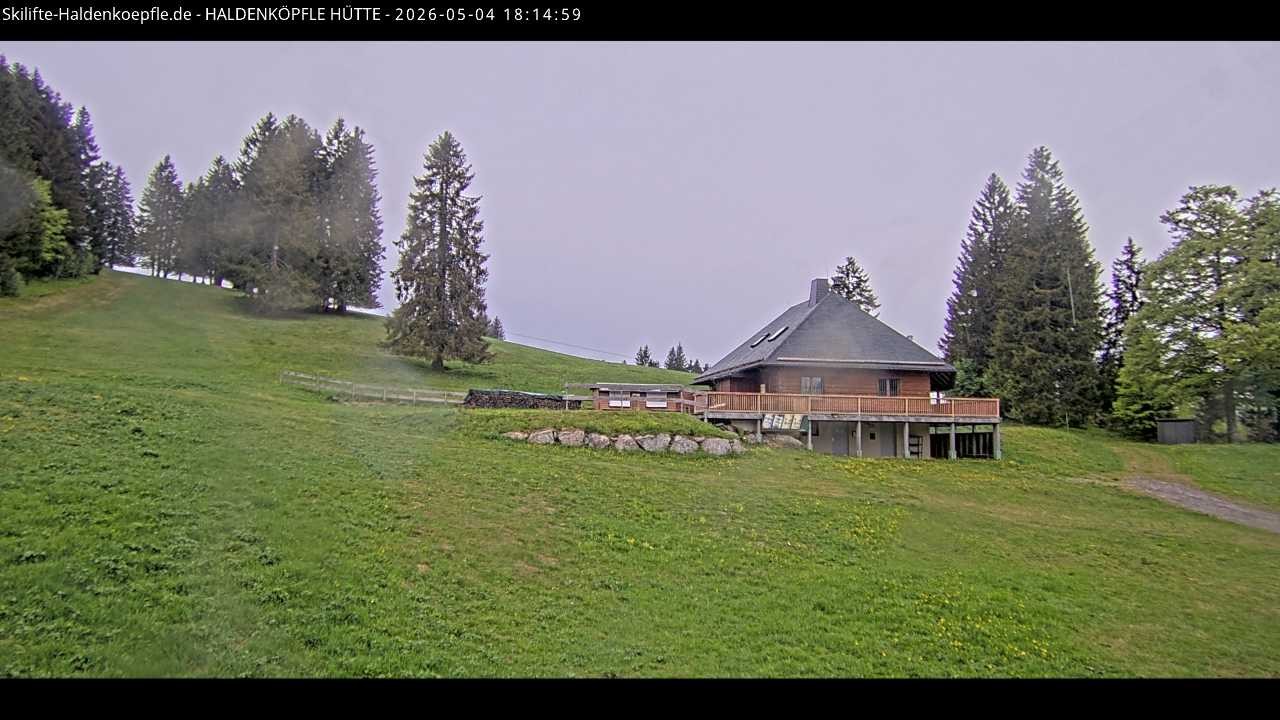 Archiv Foto Webcam Haldenköpfle im Schwarzwald - Hütte