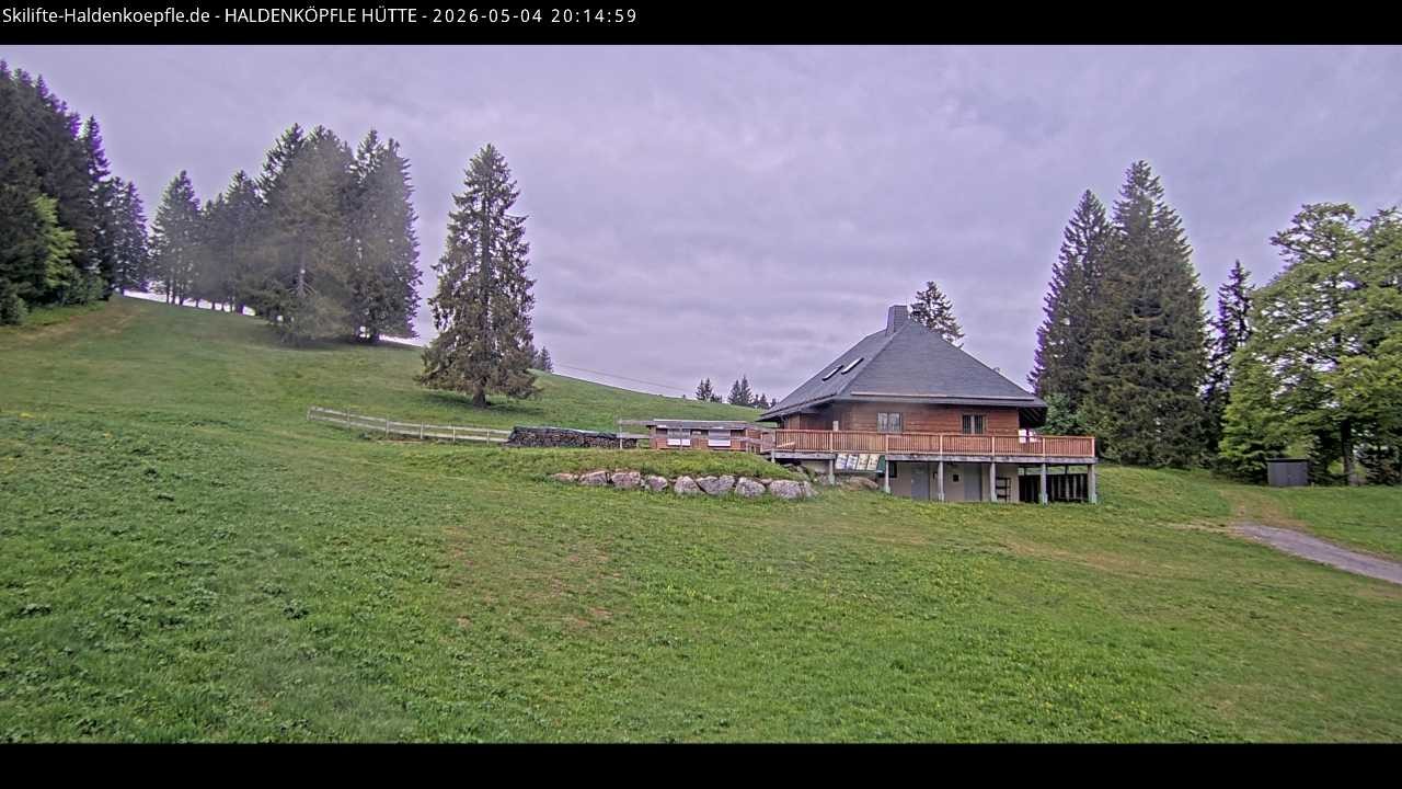 Archiv Foto Webcam Haldenköpfle im Schwarzwald - Hütte
