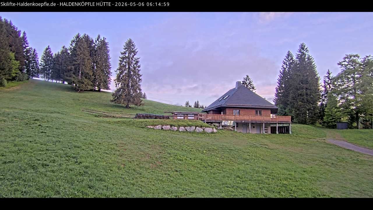 Archived image Webcam Haldenköpfle at Black Forest