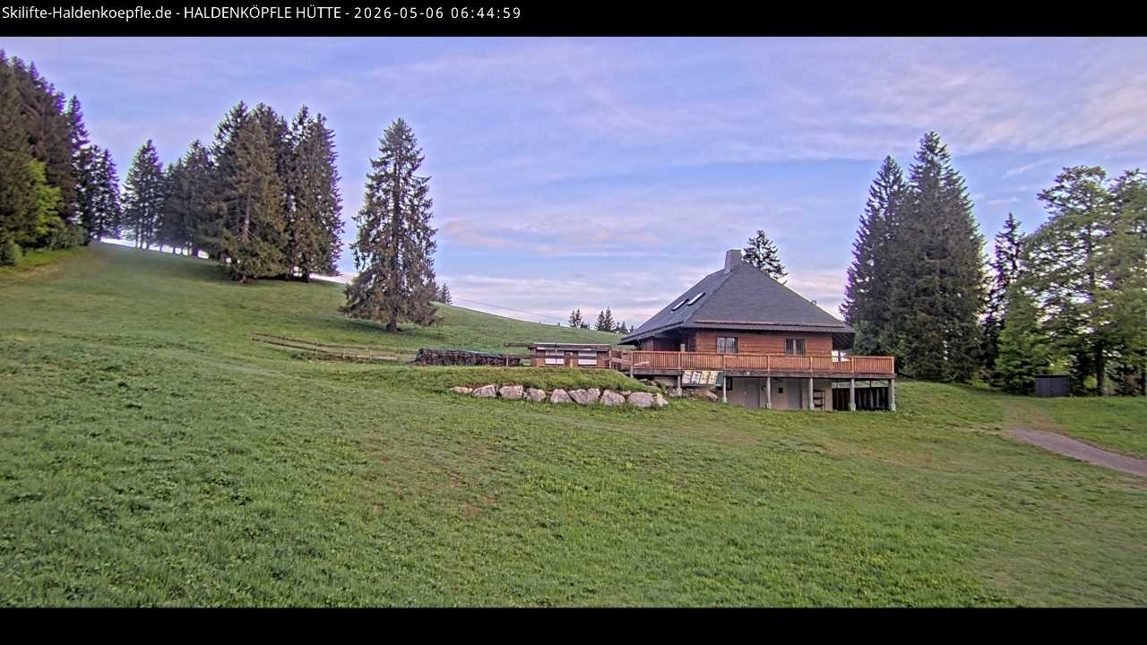 Archived image Webcam Haldenköpfle at Black Forest