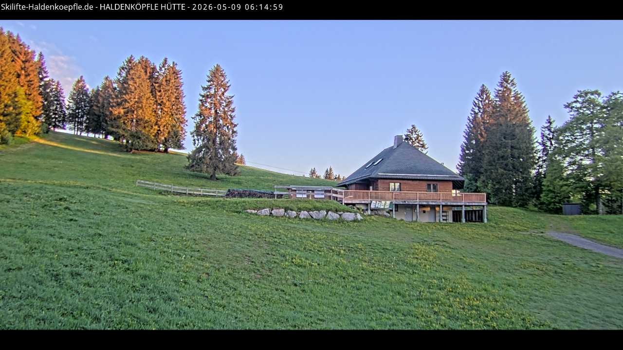 Archiv Foto Webcam Haldenköpfle im Schwarzwald - Hütte