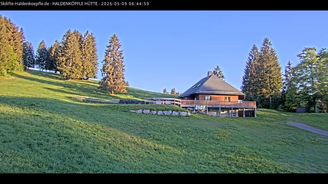 Archiv Foto Webcam Haldenköpfle im Schwarzwald - Hütte