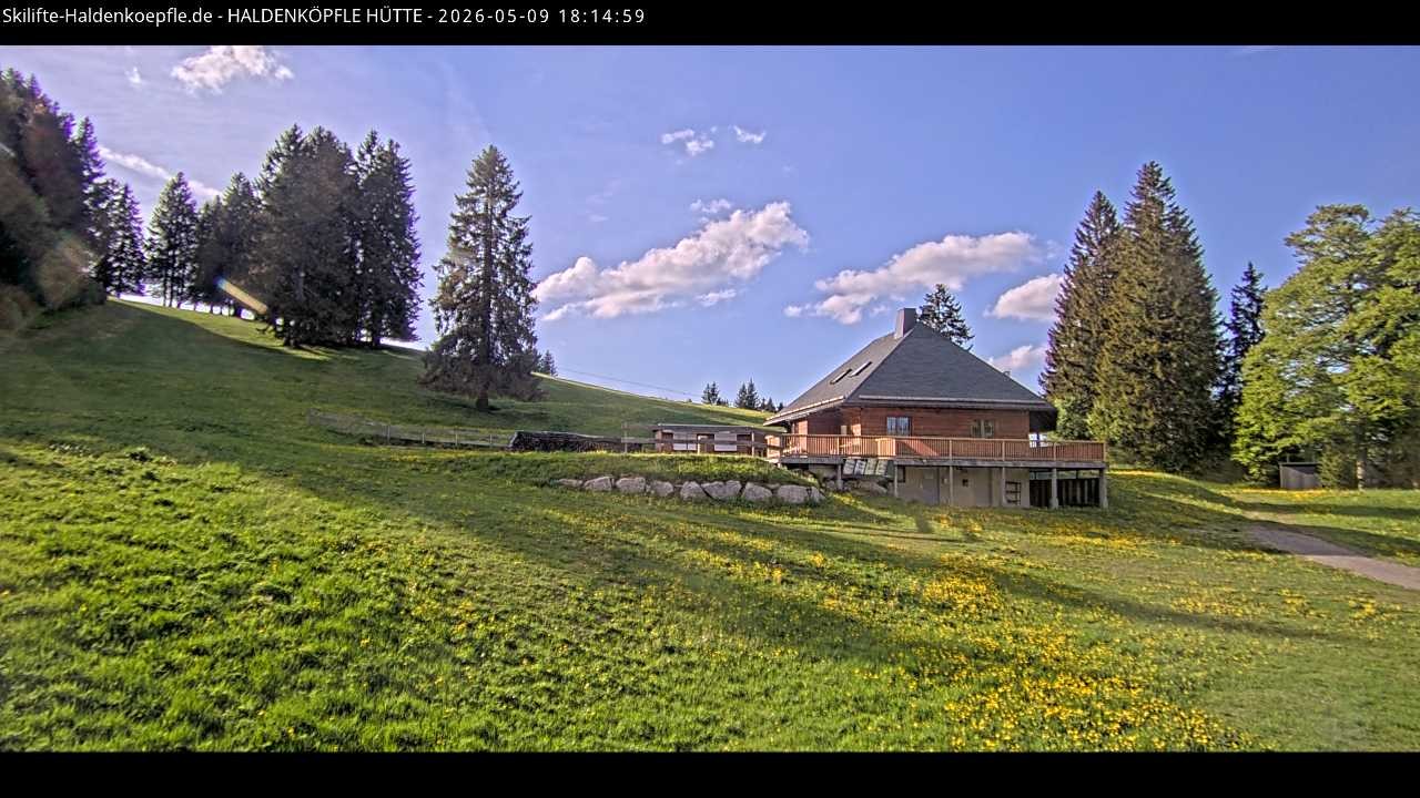 Archiv Foto Webcam Haldenköpfle im Schwarzwald - Hütte
