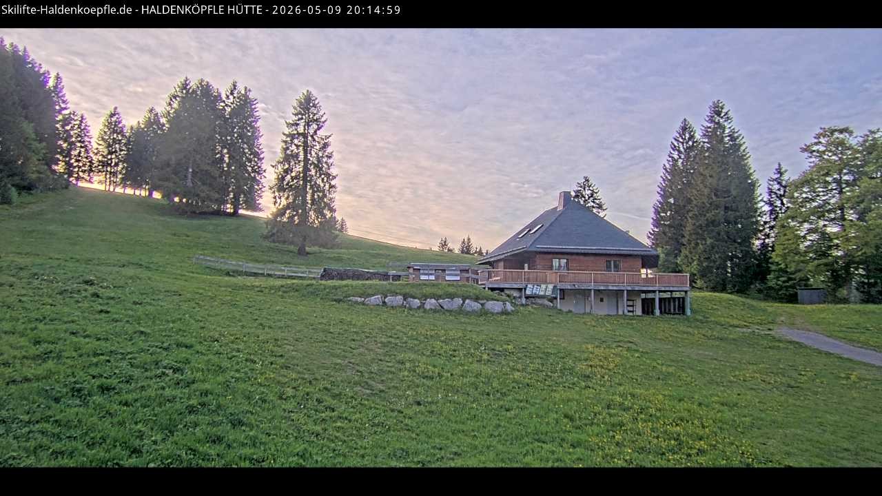 Archiv Foto Webcam Haldenköpfle im Schwarzwald - Hütte