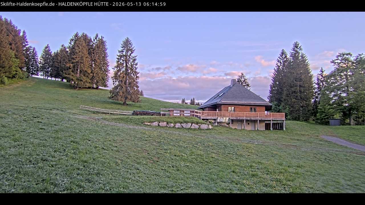 Archiv Foto Webcam Haldenköpfle im Schwarzwald - Hütte