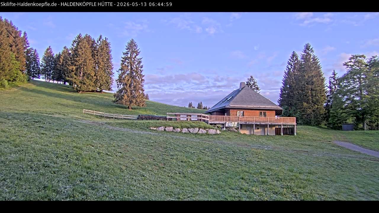 Archiv Foto Webcam Haldenköpfle im Schwarzwald - Hütte