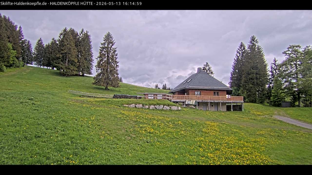 Archiv Foto Webcam Haldenköpfle im Schwarzwald - Hütte