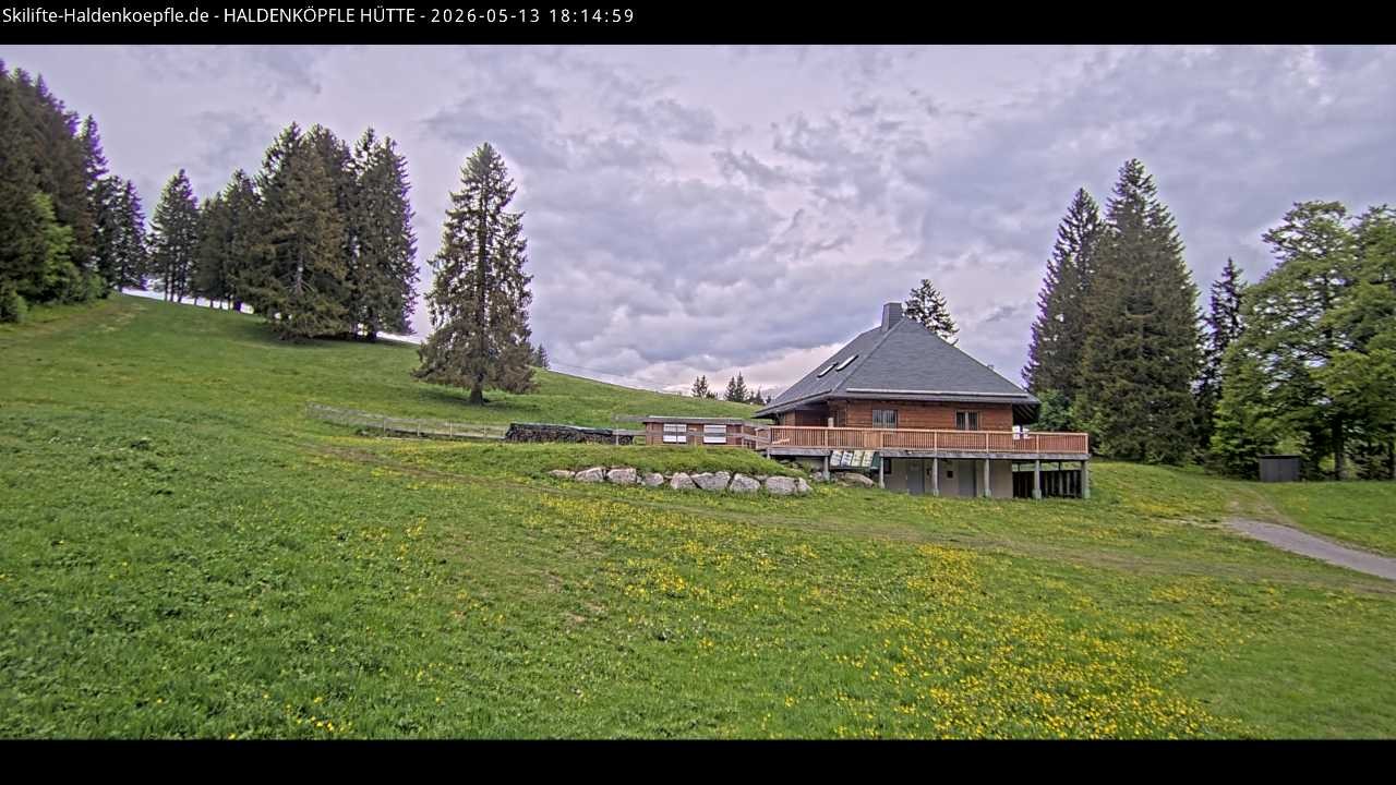 Archiv Foto Webcam Haldenköpfle im Schwarzwald - Hütte