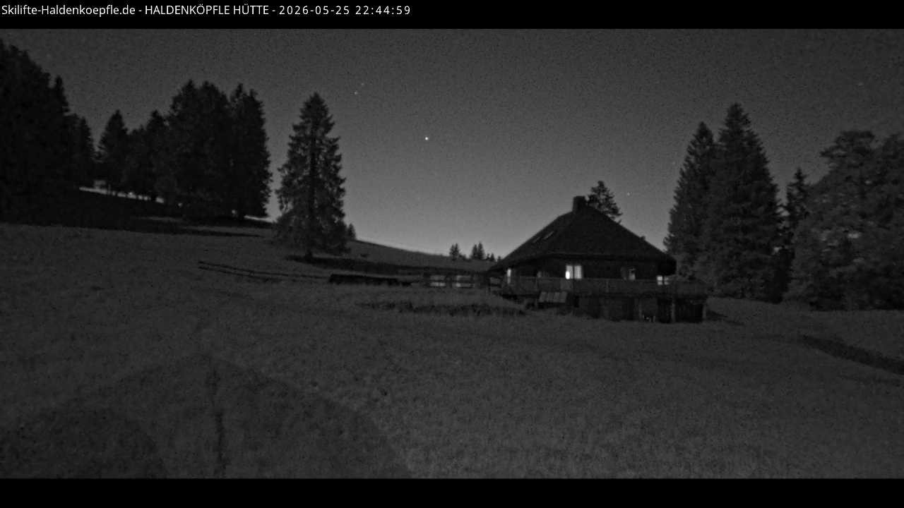 Archiv Foto Webcam Haldenköpfle im Schwarzwald - Hütte
