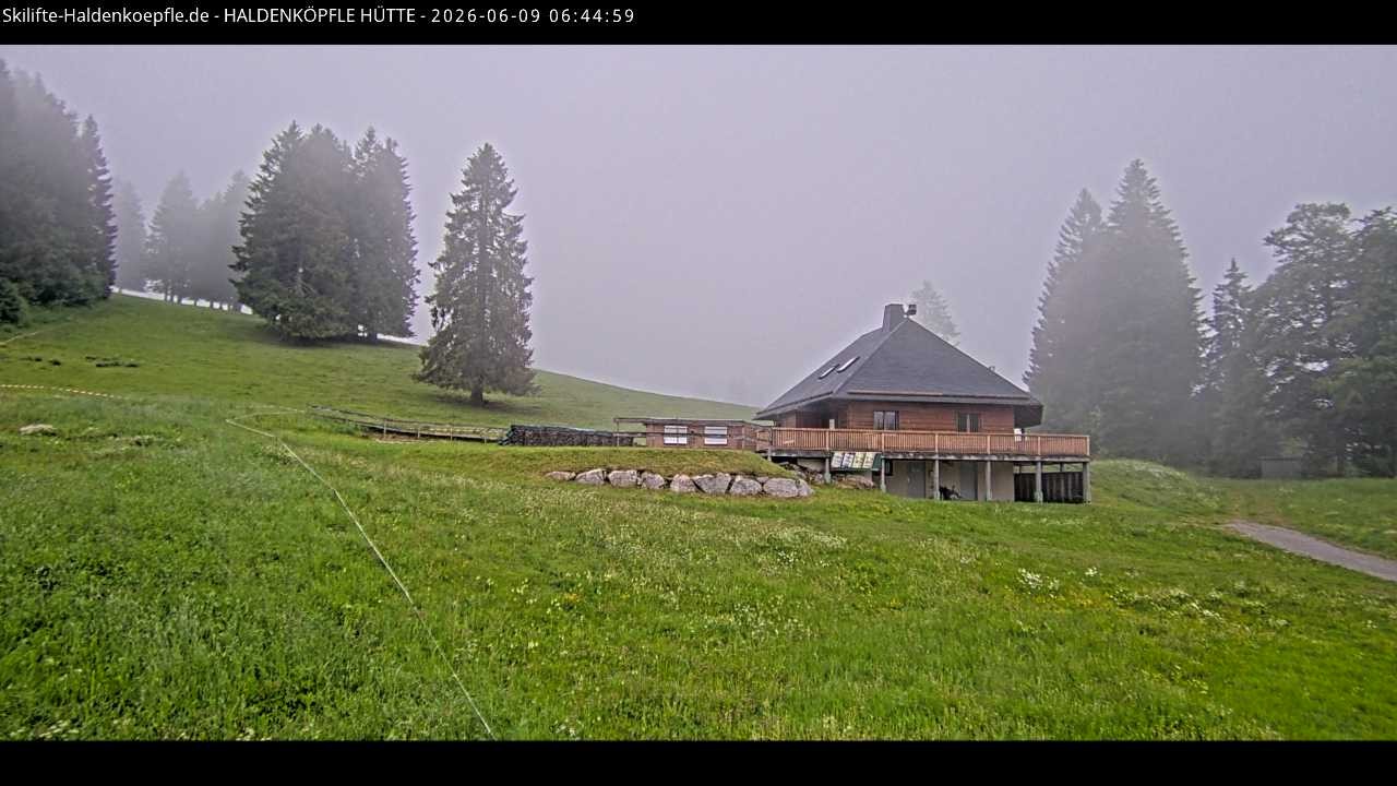 Archived image Webcam Haldenköpfle at Black Forest