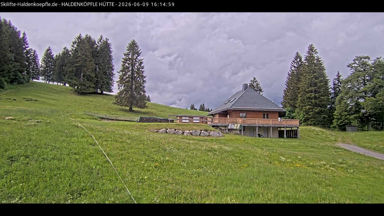 Archiv Foto Webcam Haldenköpfle im Schwarzwald - Hütte