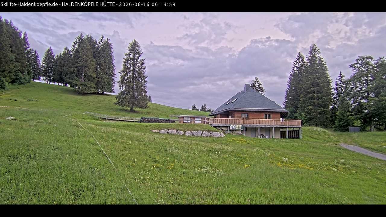Archiv Foto Webcam Haldenköpfle im Schwarzwald - Hütte