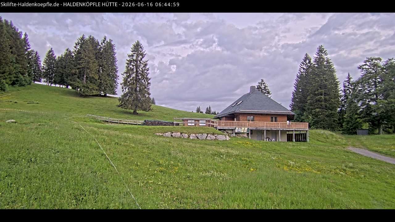 Archiv Foto Webcam Haldenköpfle im Schwarzwald - Hütte