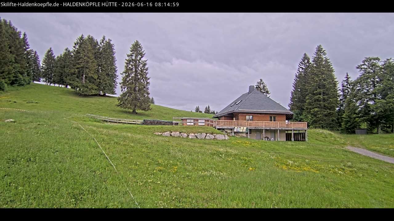 Archiv Foto Webcam Haldenköpfle im Schwarzwald - Hütte