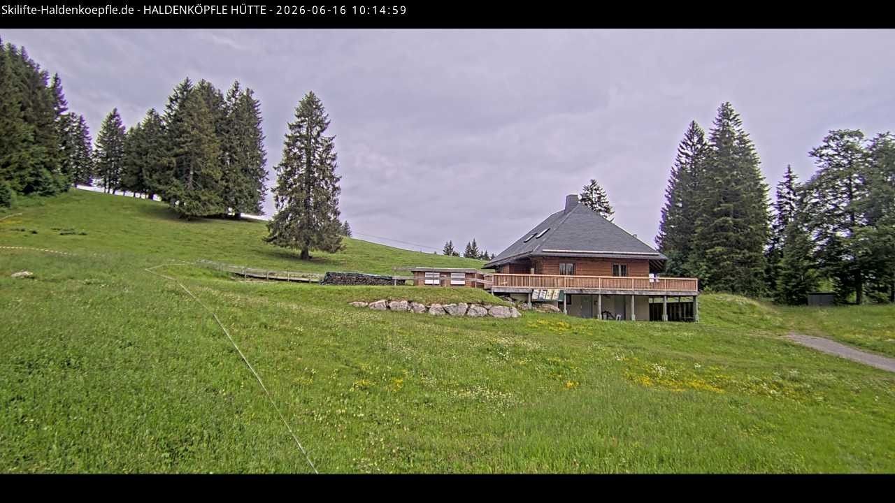 Archiv Foto Webcam Haldenköpfle im Schwarzwald - Hütte
