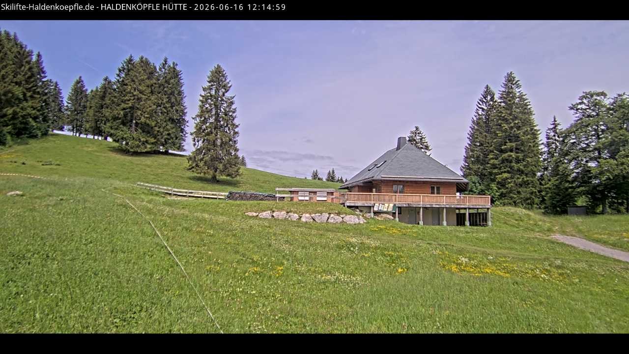 Archiv Foto Webcam Haldenköpfle im Schwarzwald - Hütte