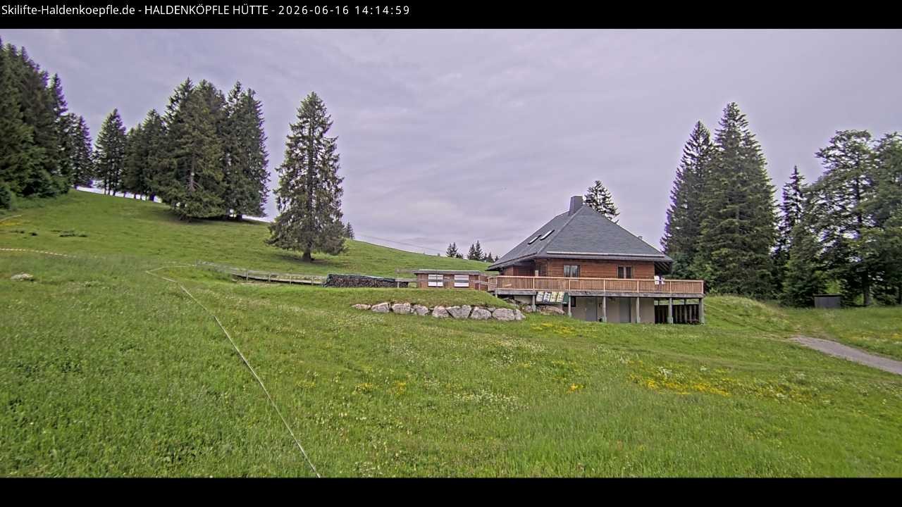 Archiv Foto Webcam Haldenköpfle im Schwarzwald - Hütte