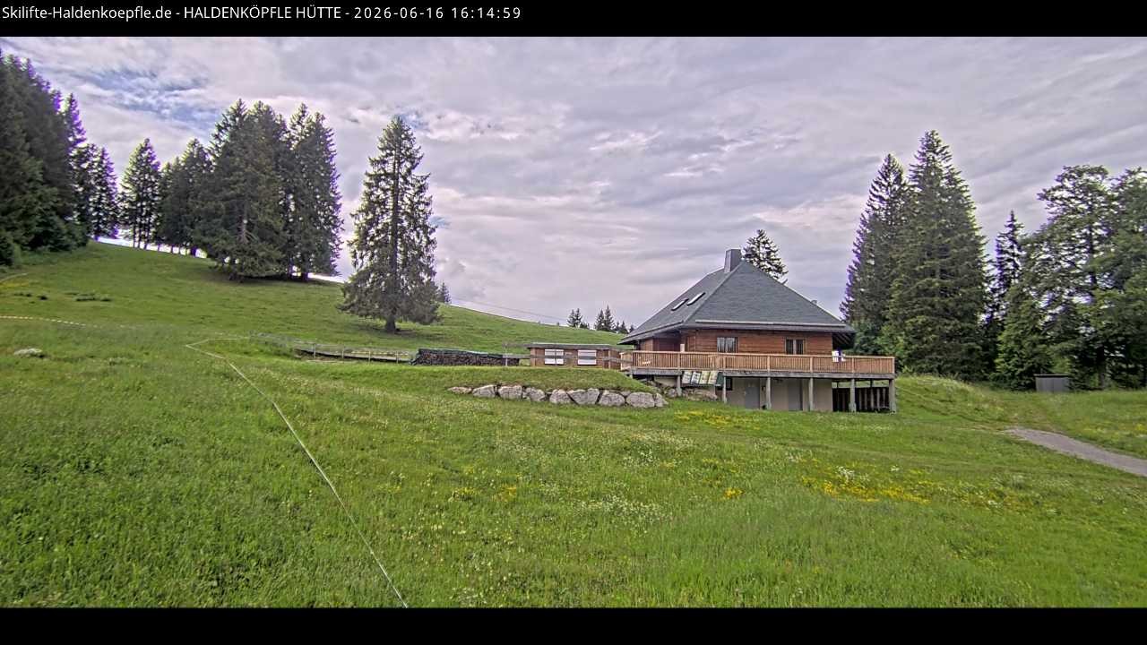 Archiv Foto Webcam Haldenköpfle im Schwarzwald - Hütte