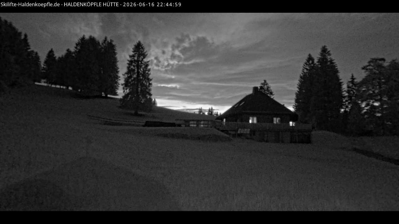 Archiv Foto Webcam Haldenköpfle im Schwarzwald - Hütte