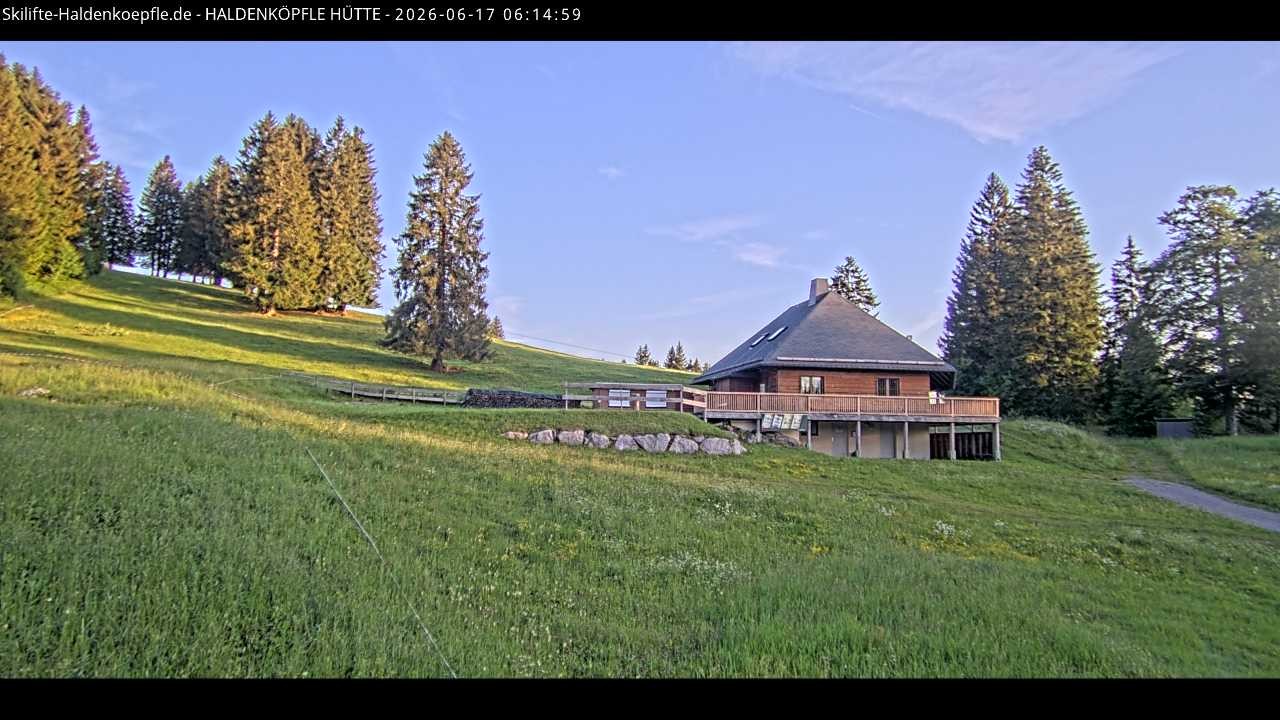Archiv Foto Webcam Haldenköpfle im Schwarzwald - Hütte