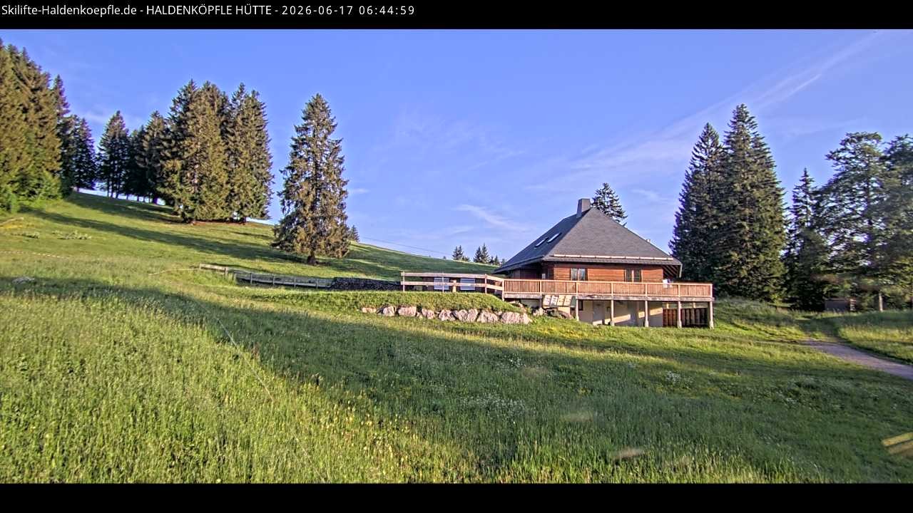 Archiv Foto Webcam Haldenköpfle im Schwarzwald - Hütte