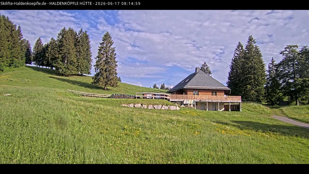 Archiv Foto Webcam Haldenköpfle im Schwarzwald - Hütte