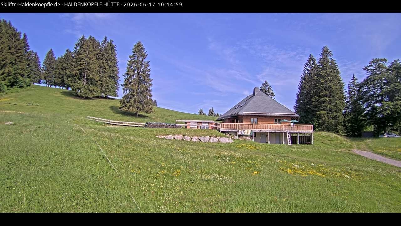 Archiv Foto Webcam Haldenköpfle im Schwarzwald - Hütte
