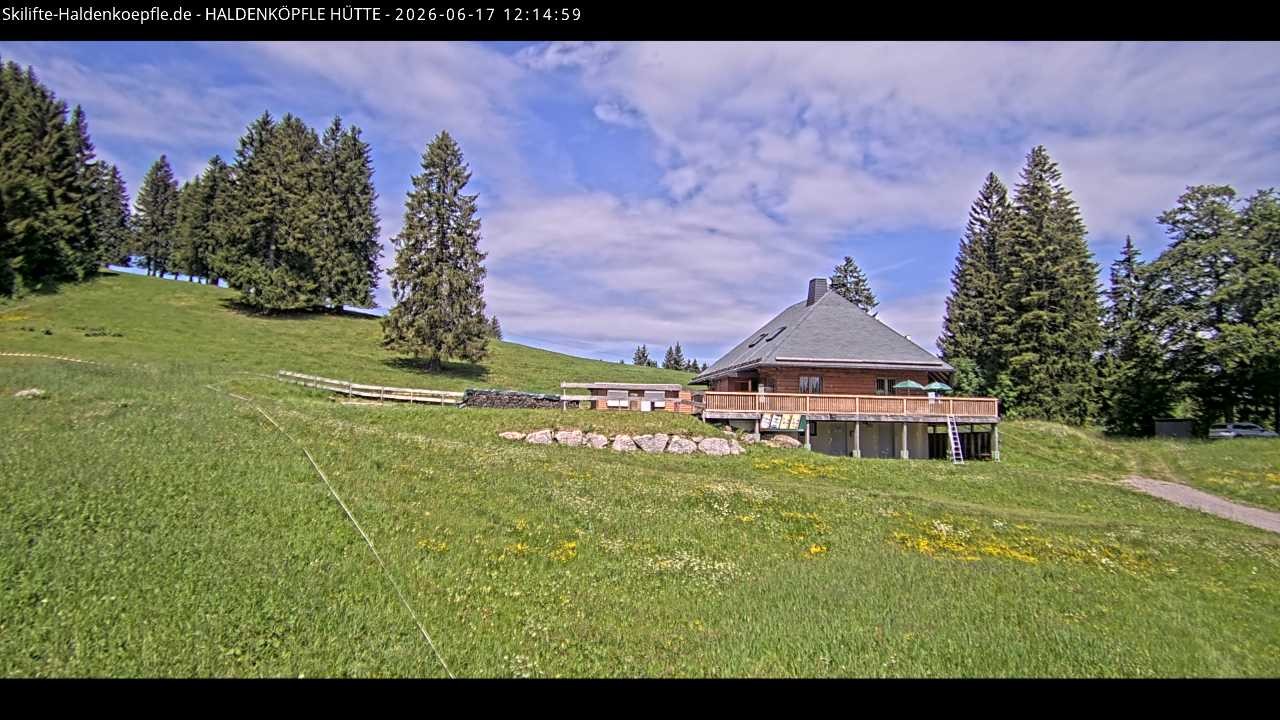 Archiv Foto Webcam Haldenköpfle im Schwarzwald - Hütte