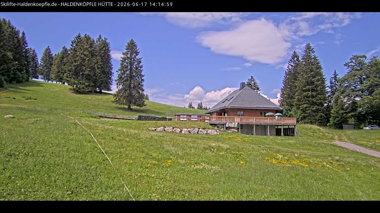 Archiv Foto Webcam Haldenköpfle im Schwarzwald - Hütte