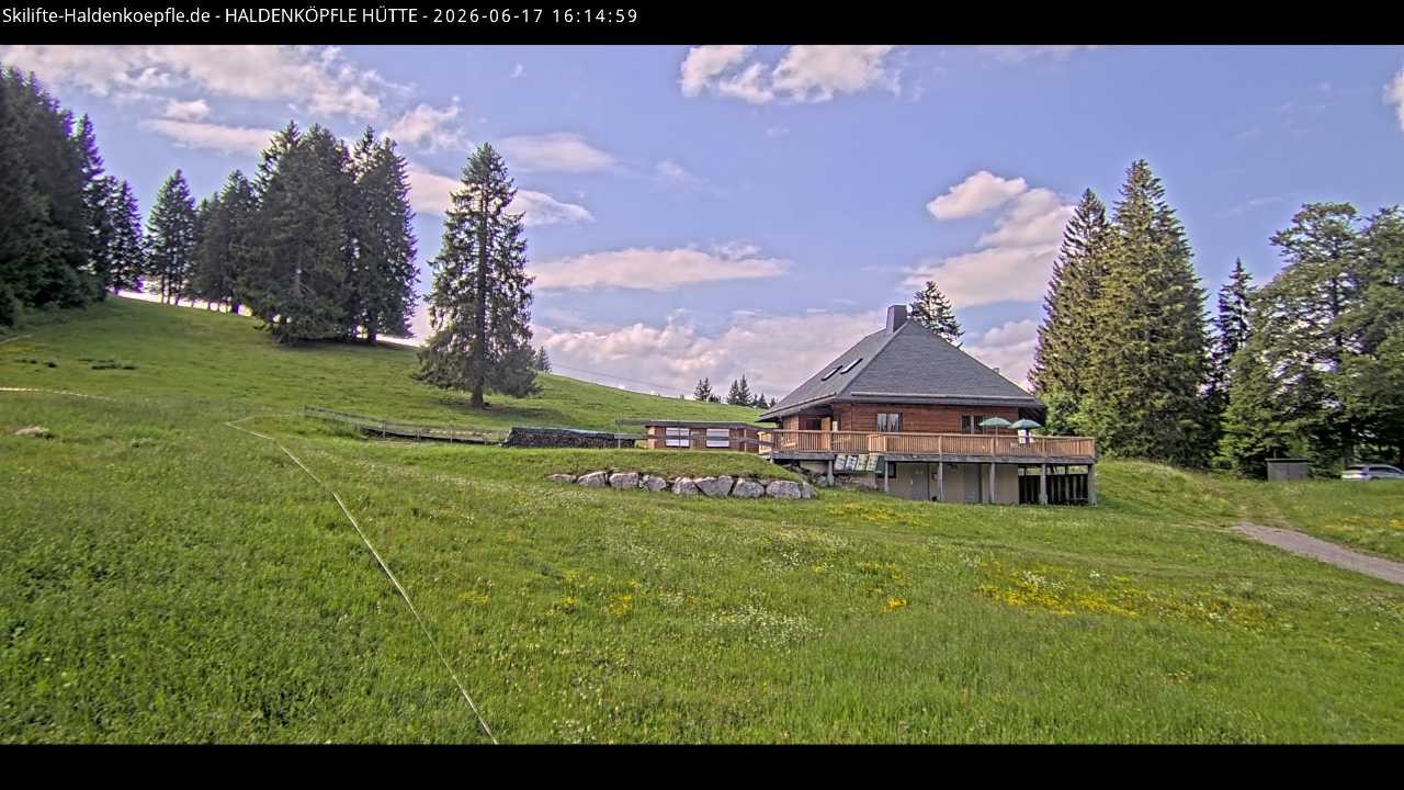 Archiv Foto Webcam Haldenköpfle im Schwarzwald - Hütte