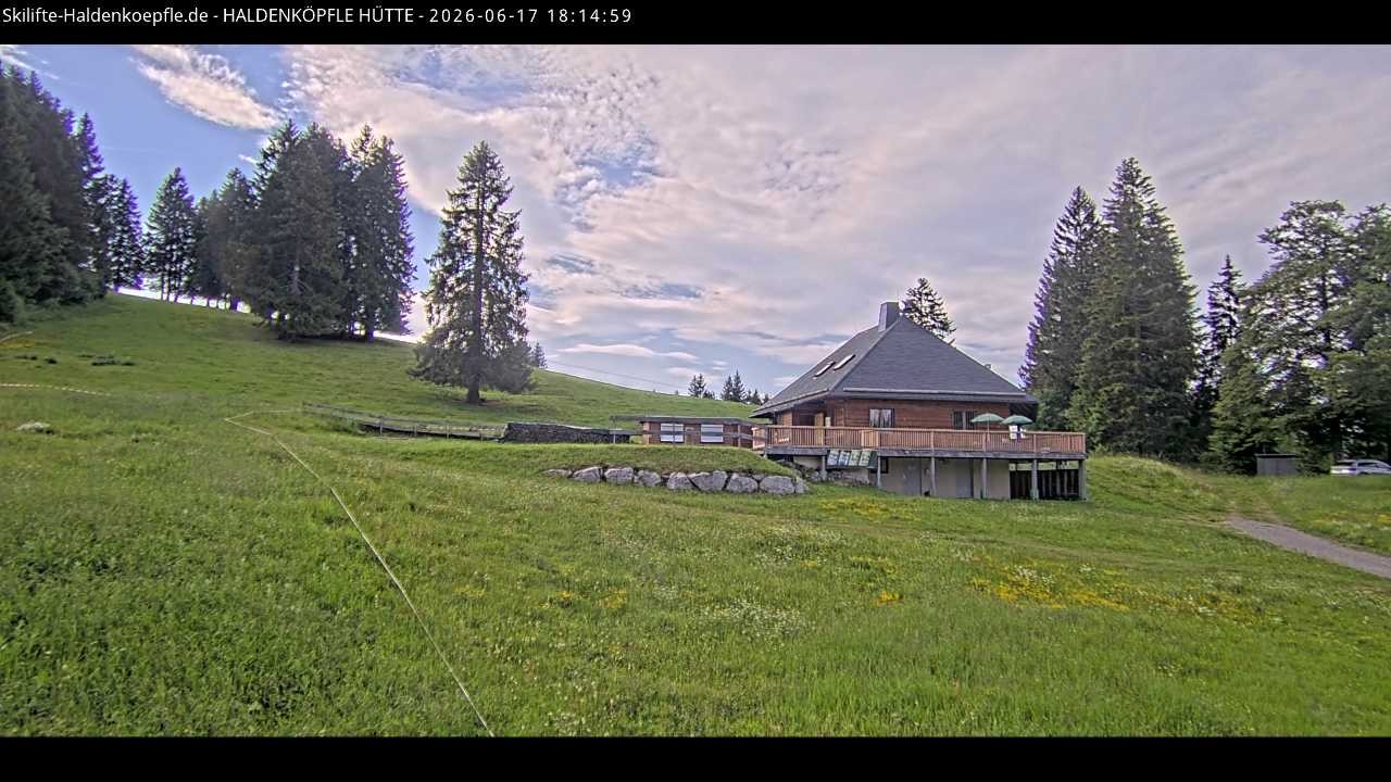 Archiv Foto Webcam Haldenköpfle im Schwarzwald - Hütte