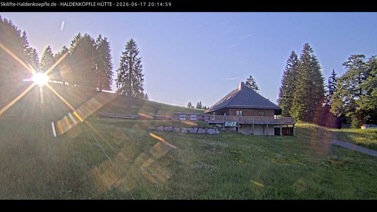 Archiv Foto Webcam Haldenköpfle im Schwarzwald - Hütte