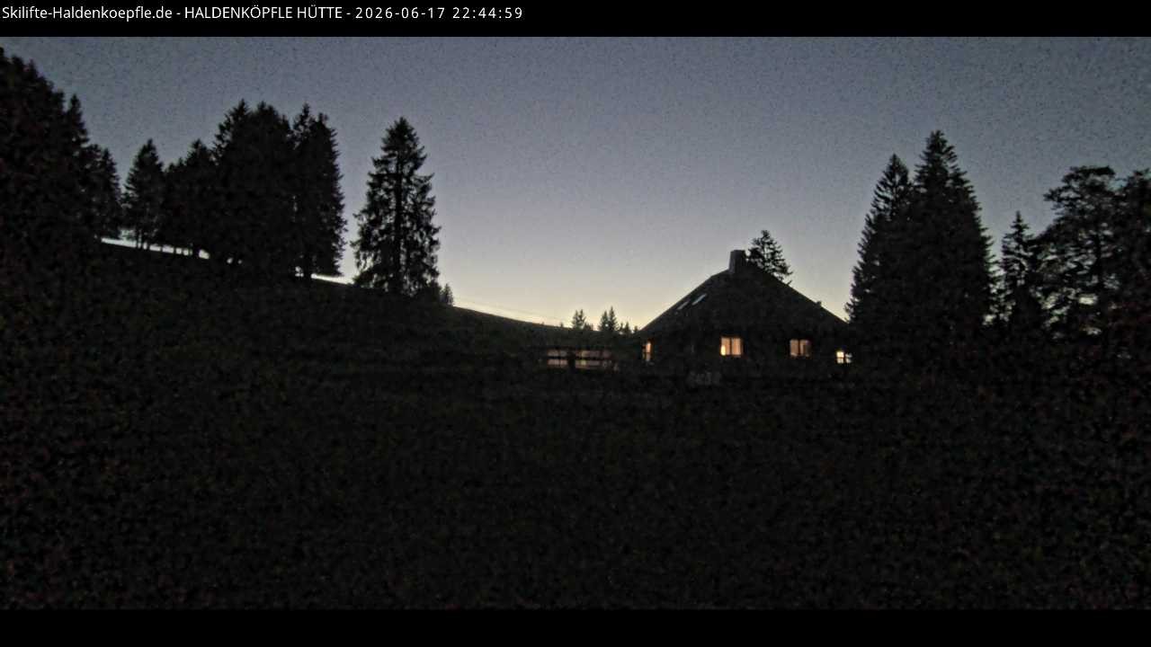 Archiv Foto Webcam Haldenköpfle im Schwarzwald - Hütte