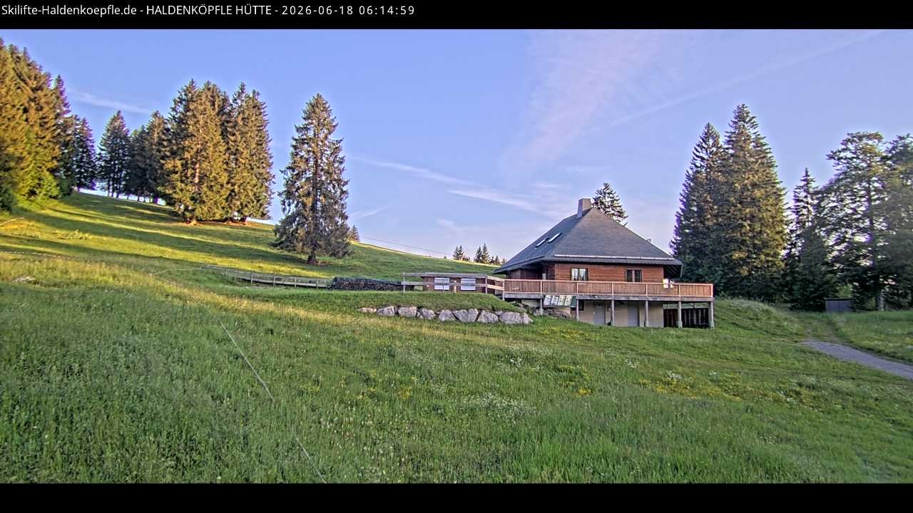 Archiv Foto Webcam Haldenköpfle im Schwarzwald - Hütte