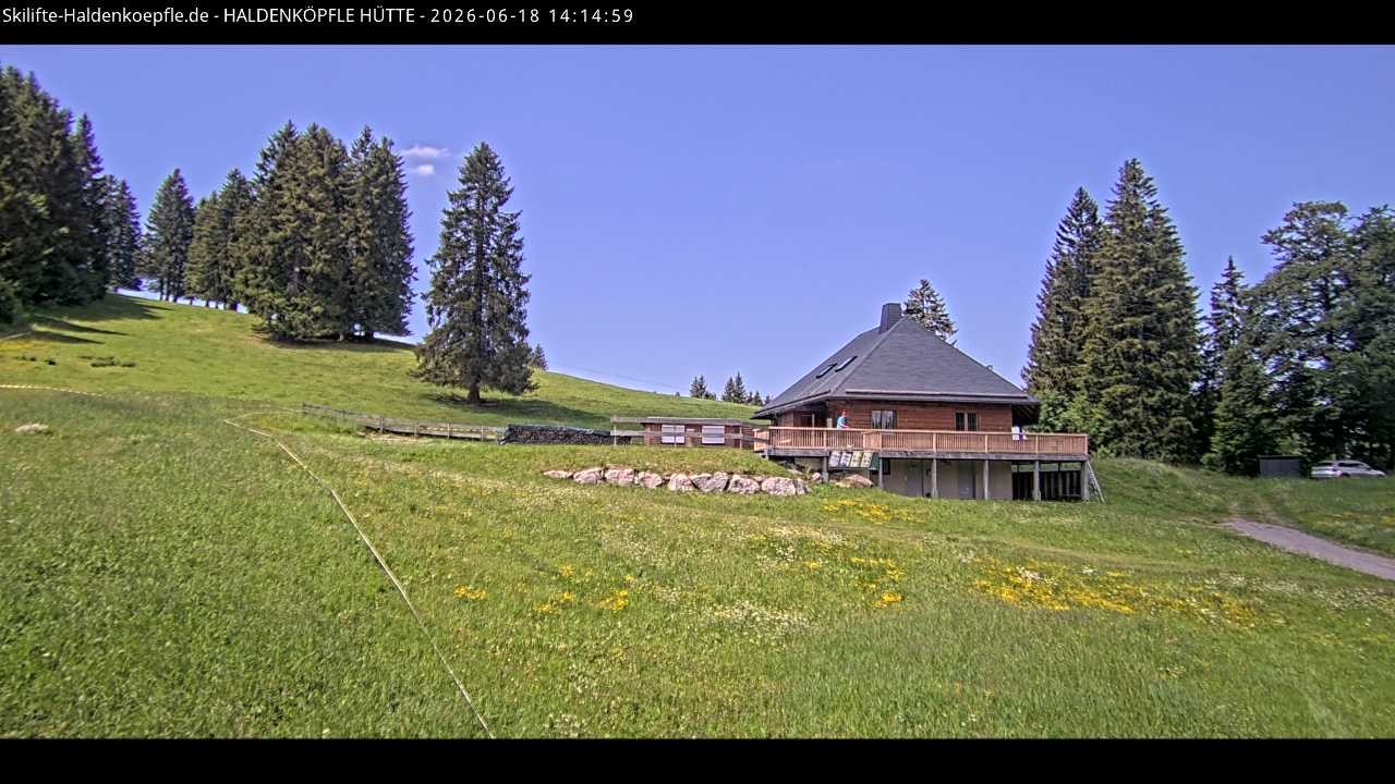 Archiv Foto Webcam Haldenköpfle im Schwarzwald - Hütte