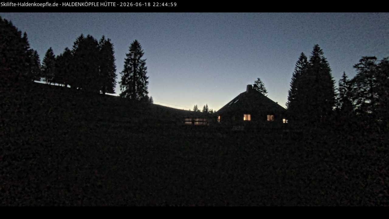 Archiv Foto Webcam Haldenköpfle im Schwarzwald - Hütte