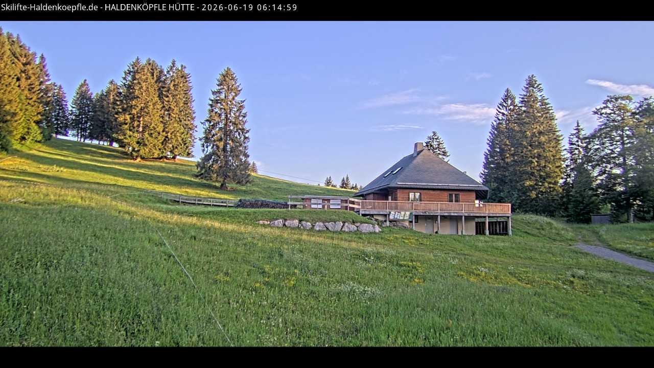 Archiv Foto Webcam Haldenköpfle im Schwarzwald - Hütte