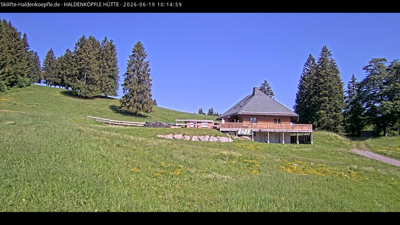 Archiv Foto Webcam Haldenköpfle im Schwarzwald - Hütte