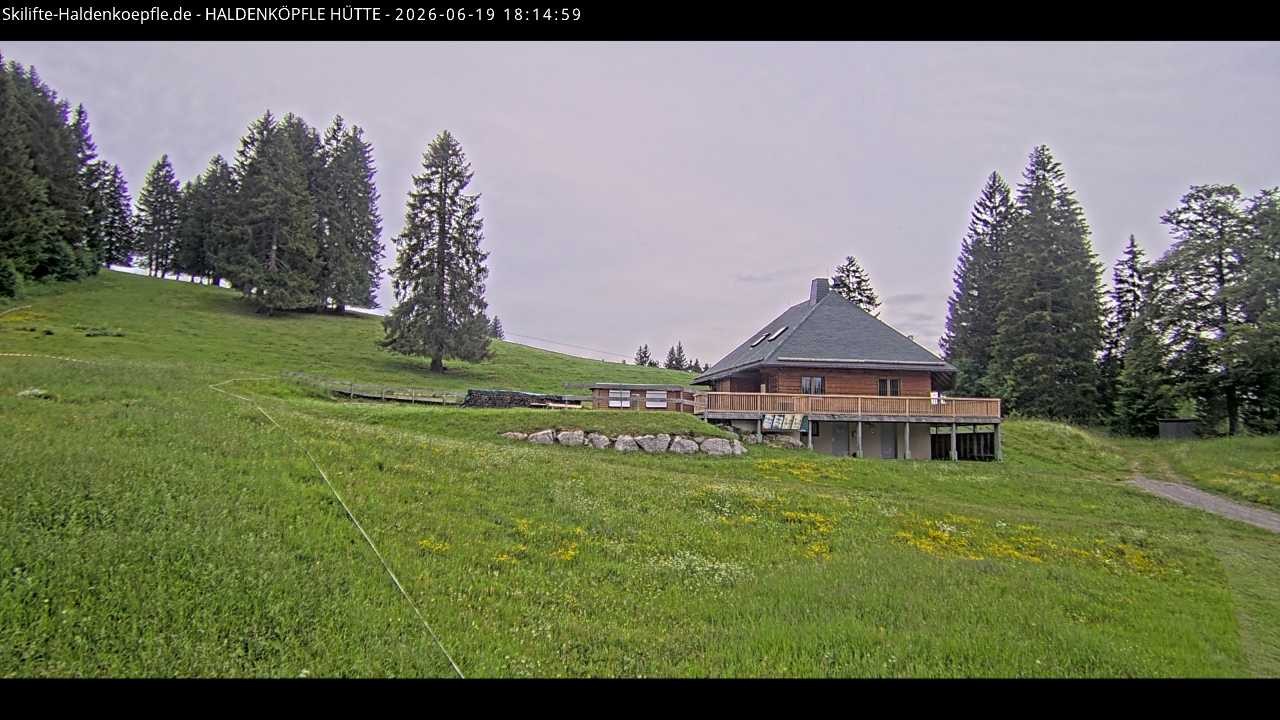 Archiv Foto Webcam Haldenköpfle im Schwarzwald - Hütte