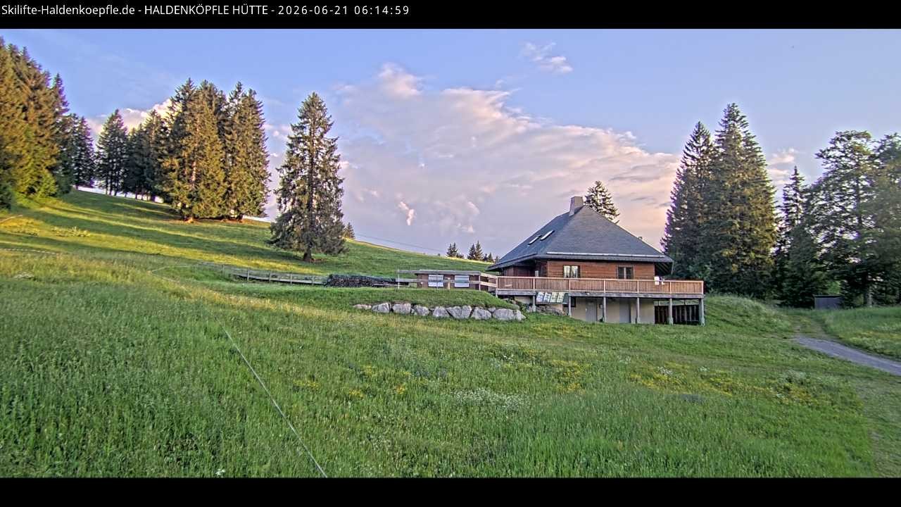 Archiv Foto Webcam Haldenköpfle im Schwarzwald - Hütte