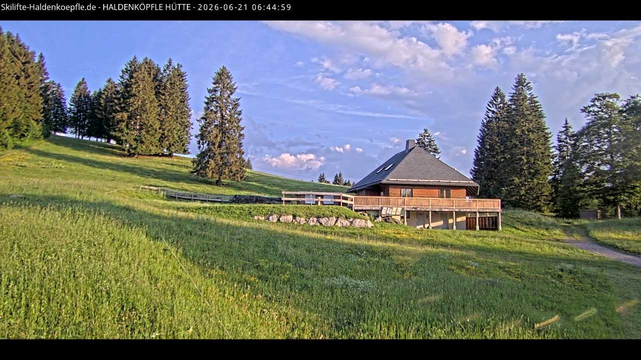 Archiv Foto Webcam Haldenköpfle im Schwarzwald - Hütte