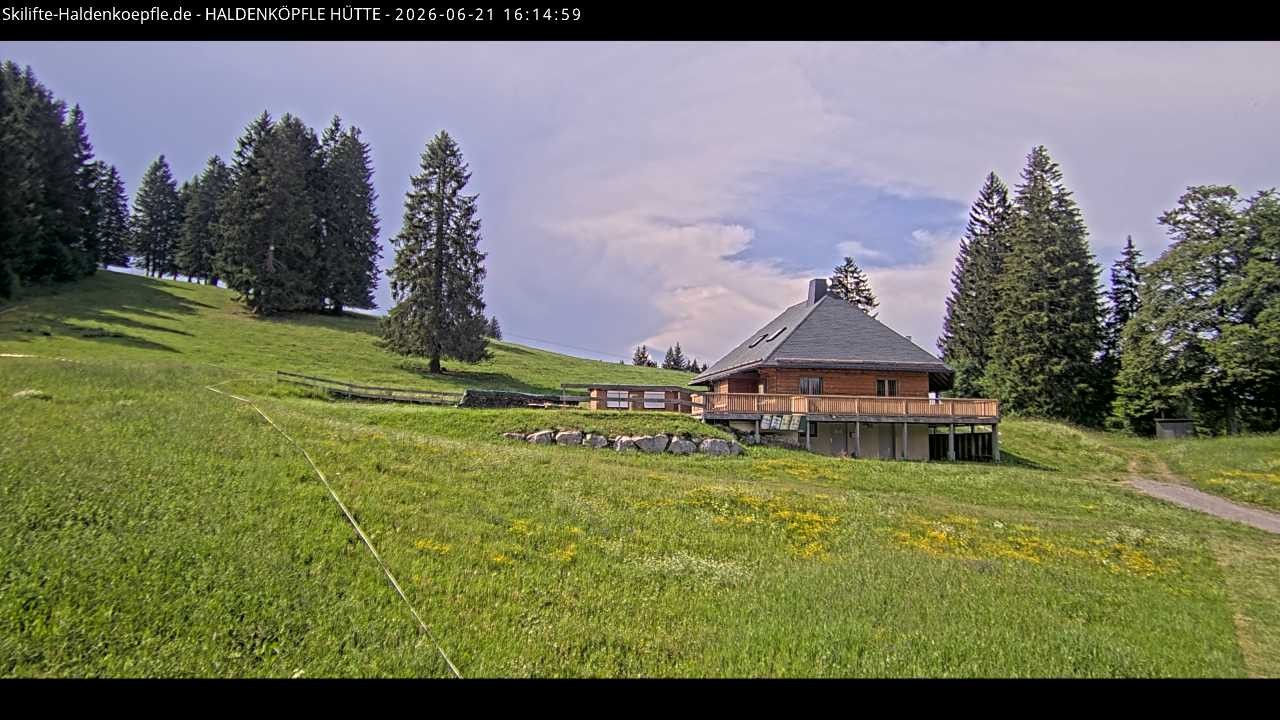 Archiv Foto Webcam Haldenköpfle im Schwarzwald - Hütte