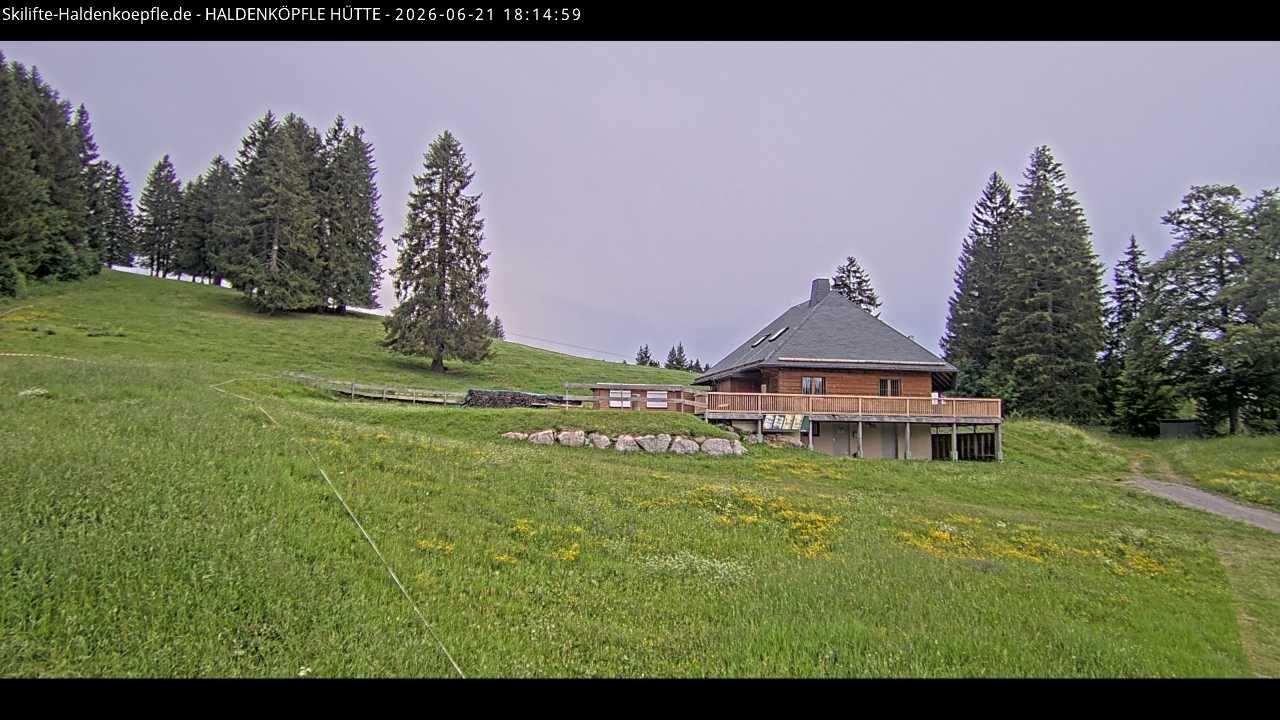 Archiv Foto Webcam Haldenköpfle im Schwarzwald - Hütte